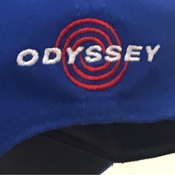 Callaway - Chrome Soft,Mavrik,Apex,Odyssey Adjustable Blue Polyesther Golf Cap - Picture 7 of 14